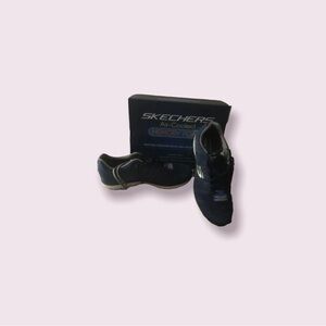 NIB MEN's SKECHERS FLEX ADVANTAGE NAVY BLUE NYLON CROSS TRAINER SNEAKER SZ 14